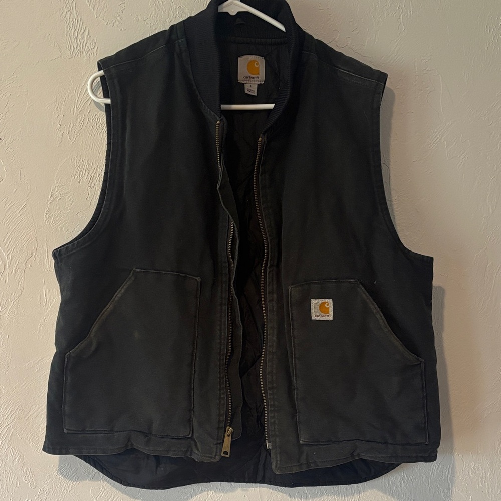 Carhartt black Utility Vest